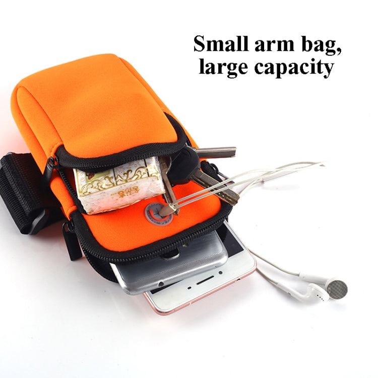 3 PCS Running Mobile Phone Arm Bag Men And Women Fitness Outdoor Hand Bag Wrist Bag for Mobile Phones Within 6.5 inch( Black) - 5.5~6.5 inch by buy2fix | Online Shopping UK | buy2fix