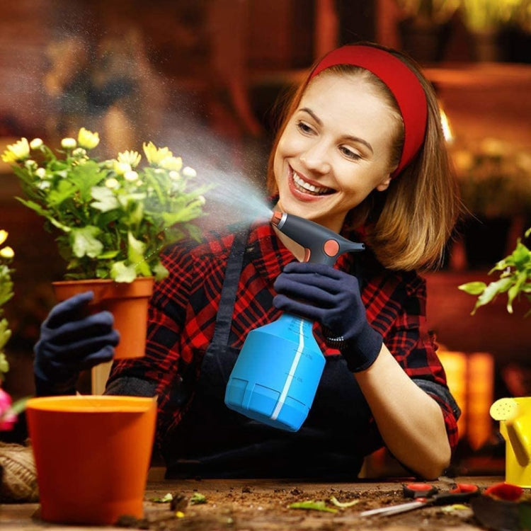 USB Electric Disinfection Sprayer Household Watering Can Bottle Automatic Alcohol Sprayer(Blue) by buy2fix