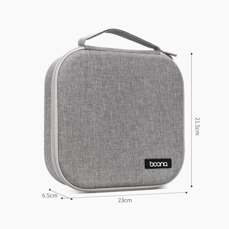 Baona BN-F030 EVA Hard Shell Anti-Stress Headphones Storage Bag for AirPods Max(Black) - For AirPods Max by Baona | Online Shopping UK | buy2fix
