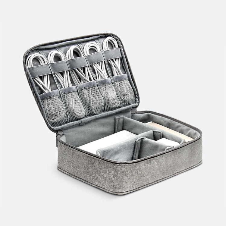 Baona BN-B005 Multi-Function Digital Storage Bag Hard Disk U Disk Earphone Storage Bag(Black) by Baona