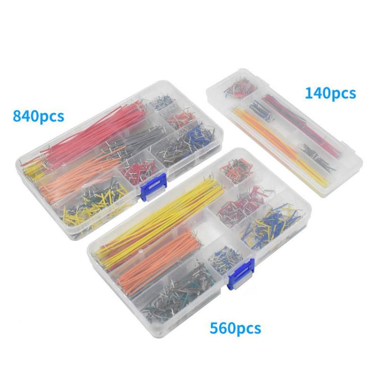 840 PCS 14 Lengths Jumper Wire U Shape Solderless Breadboard Jumper Wire Kit by buy2fix