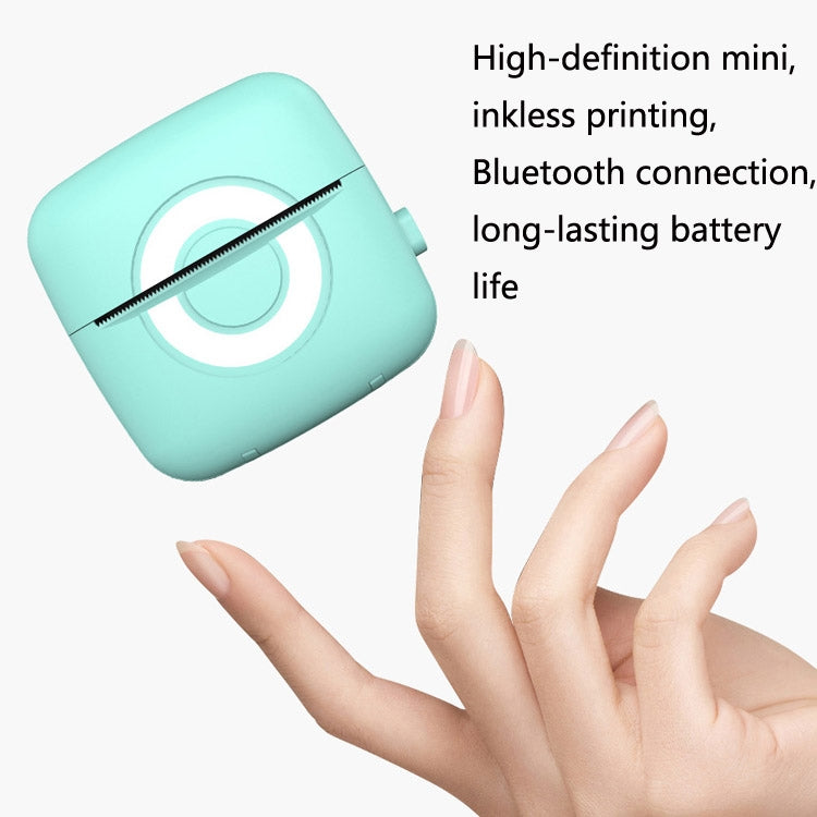 Portable Mini Wrong Question Printer Student Photo Text Memo Printer(Green) - Photo Printers by Huawei | Online Shopping UK | buy2fix