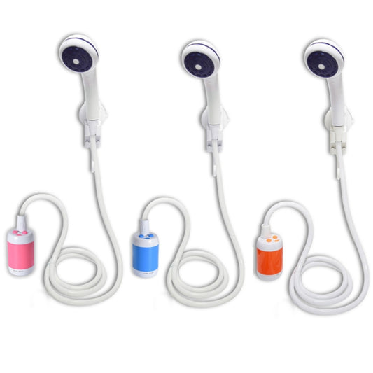 LLT-ES01 Electric Pet Shower Outdoor Camping Bath Device, Style: High Match (Pink) by buy2fix