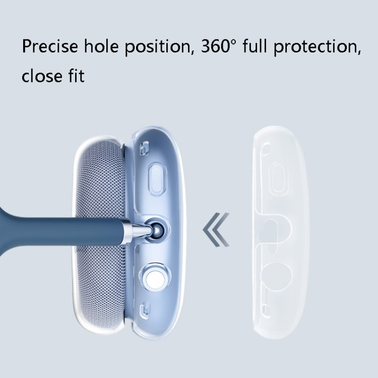 Oatsbasf Full Coverage Anti-scratch Silicone Headphone Protective Case For AirPods Max(Headset Cover + Earphone Cap) by Oatsbasf
