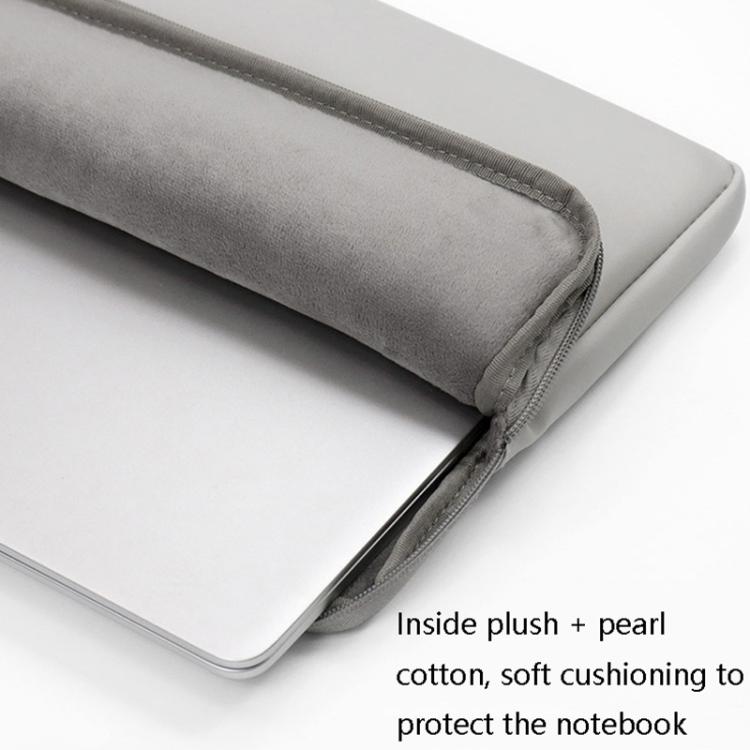 Baona BN-Q004 PU Leather Laptop Bag, Colour: Double-layer Sky Blue, Size: 13/13.3/14 inch - 14.1 inch by Baona | Online Shopping UK | buy2fix