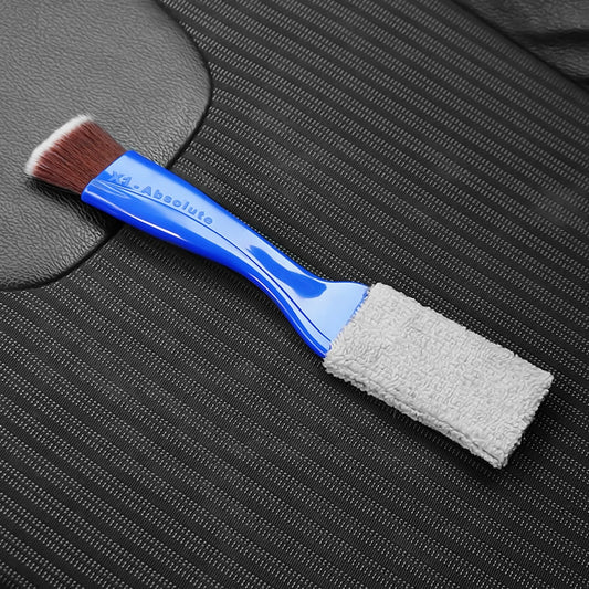 Car Air-Conditioned Air Outlet Cleaning Brush Car Interior Cleaning Tool Dust Soft Hair Brush(Blue) - Car Washer & Accessories by buy2fix | Online Shopping UK | buy2fix