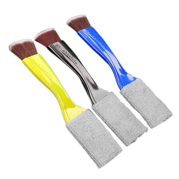 Car Air-Conditioned Air Outlet Cleaning Brush Car Interior Cleaning Tool Dust Soft Hair Brush(Blue) - Car Washer & Accessories by buy2fix | Online Shopping UK | buy2fix