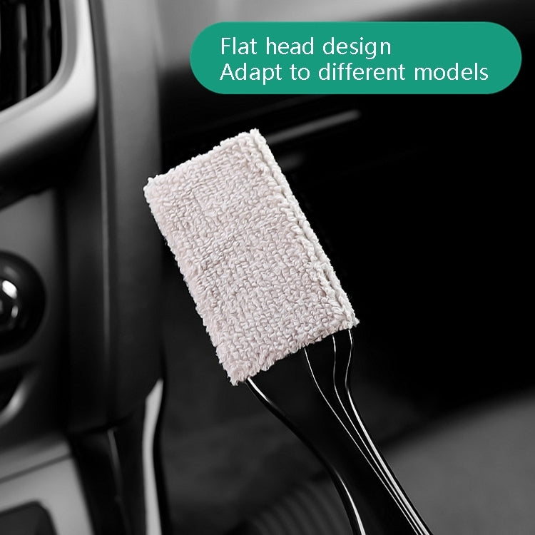 Car Air-Conditioned Air Outlet Cleaning Brush Car Interior Cleaning Tool Dust Soft Hair Brush(Blue) - Car Washer & Accessories by buy2fix | Online Shopping UK | buy2fix