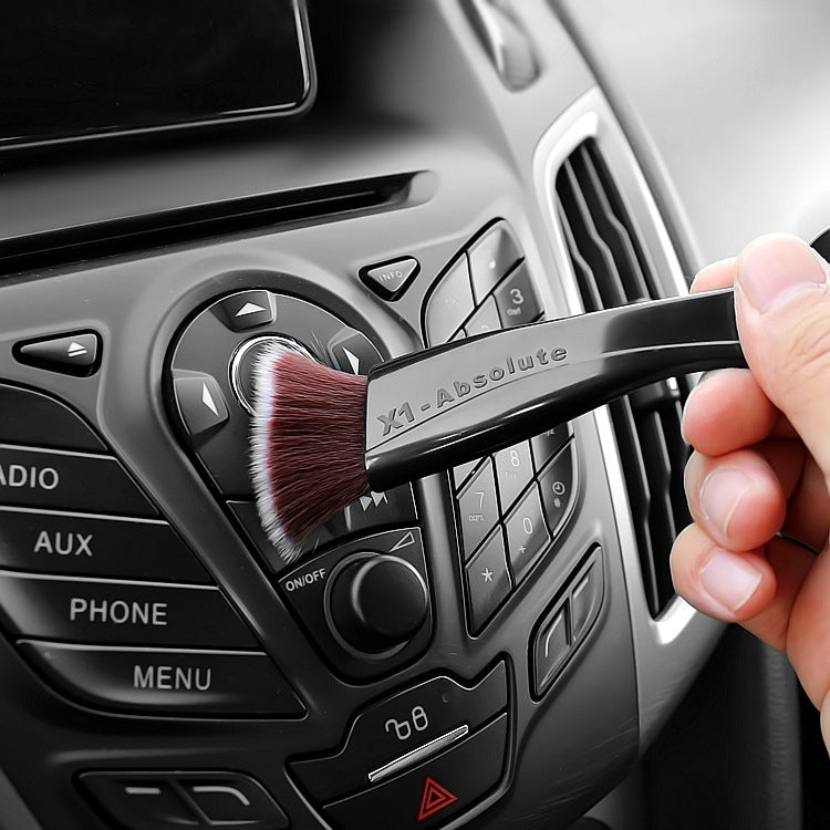Car Air-Conditioned Air Outlet Cleaning Brush Car Interior Cleaning Tool Dust Soft Hair Brush(Blue) - Car Washer & Accessories by buy2fix | Online Shopping UK | buy2fix