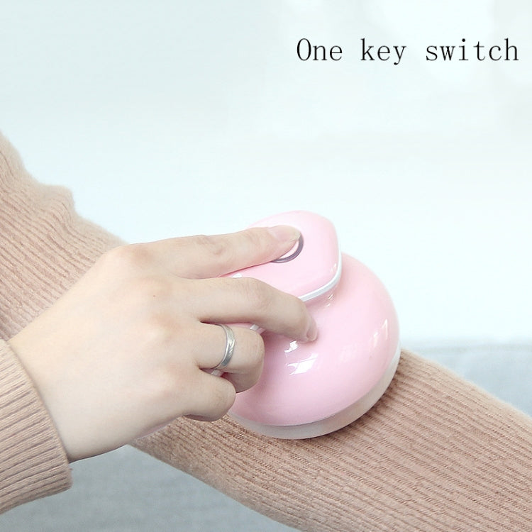 Rechargeable Hair Ball Trimmer Shaving Pompom, Colour: Pink Three-blade Knife Head by buy2fix