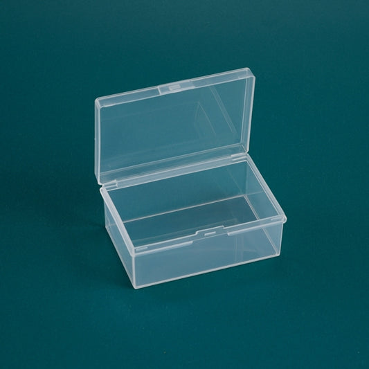 20 PCS Rectangular Transparent Storage Box Plastic Universal Packaging Box With Cover Parts Accessories Storage Box by buy2fix