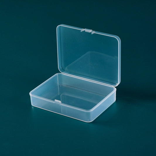 10 PCS Rectangular PP Plastic Box Transparent Packaging Box With Cover Plastic Parts Hardware Tool Storage Box by buy2fix