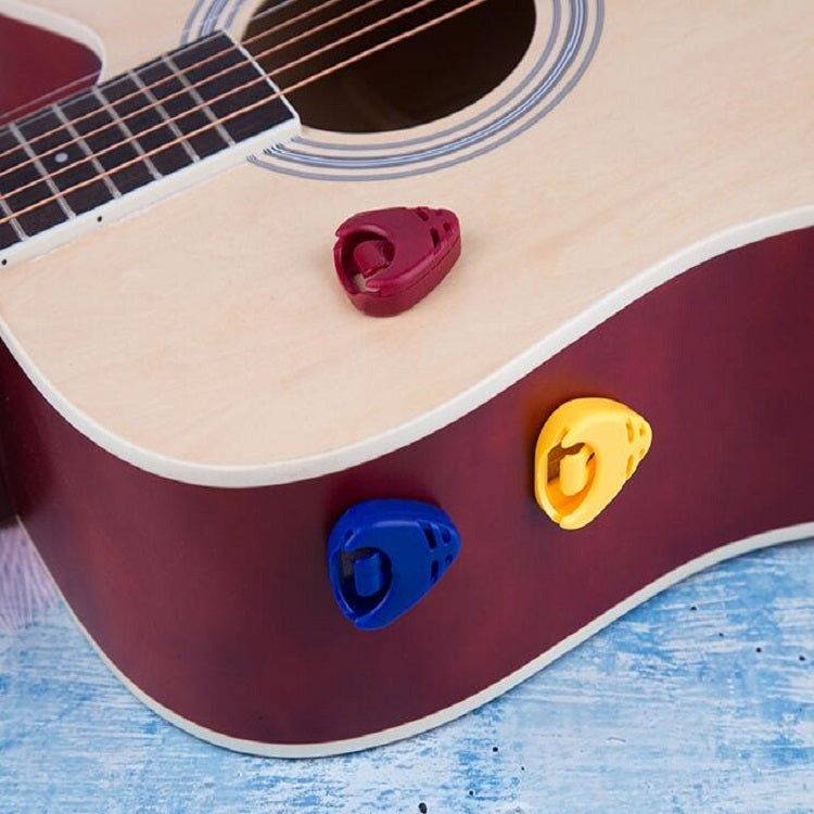 100 PCS ABS Storage Box for Guitar Pick, Random Color Delivery, Specification:Large Triangular Pick Box - String Instrument Accessories by buy2fix | Online Shopping UK | buy2fix