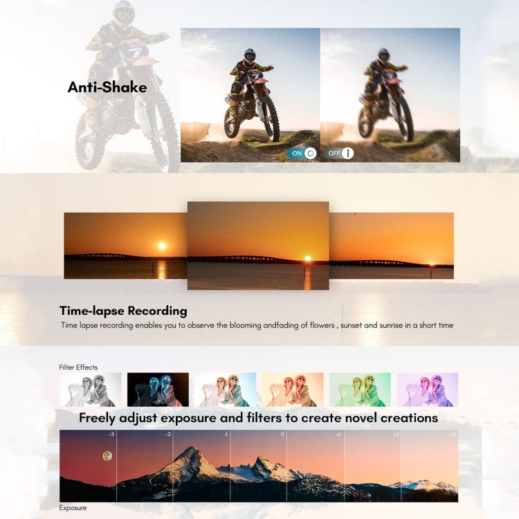 DC308 2.8-Inch 4K HD Front And Rear Dual-Camera 16X Zoom Digital Camera US Plug(Black) by buy2fix