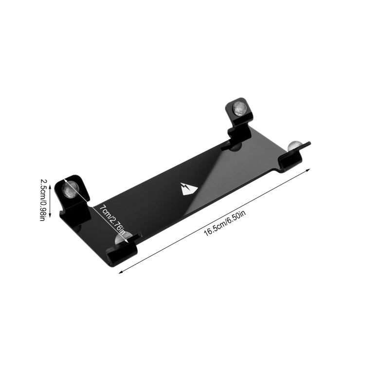 Universal Desktop Anti-Vibration Storage Bracket Non-Slip Acrylic Bracket for Bluetooth Speaker(Transparent) - Speaker Bracket by buy2fix | Online Shopping UK | buy2fix