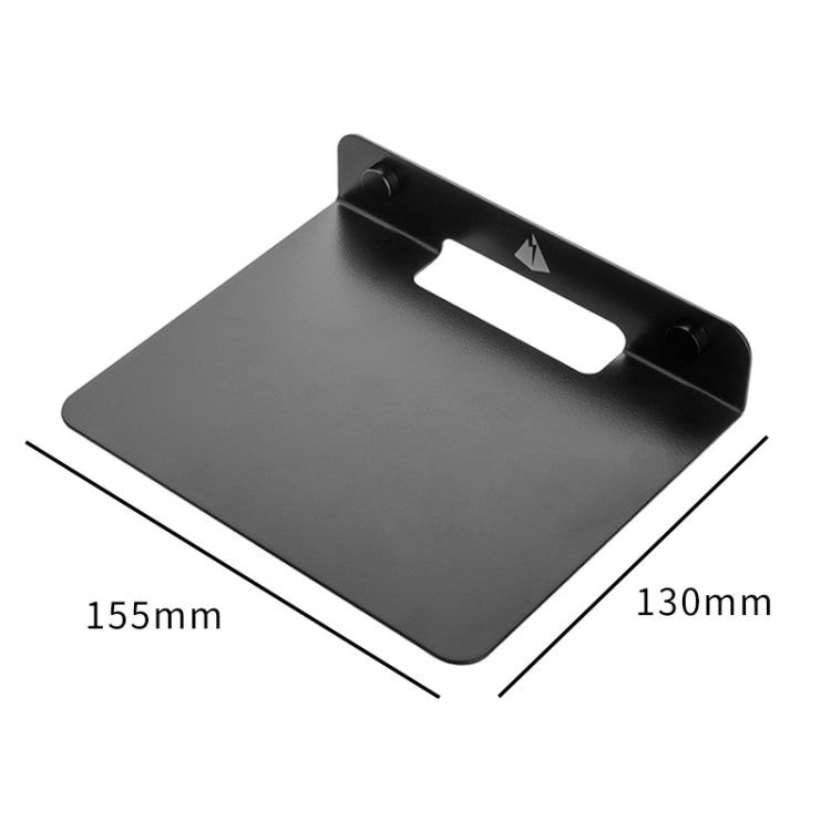 Universal Wall Storage Metal Bracket for Bluetooth Speaker, Size: 15.5 x 13 x 3cm(Black) - Speaker Bracket by buy2fix | Online Shopping UK | buy2fix