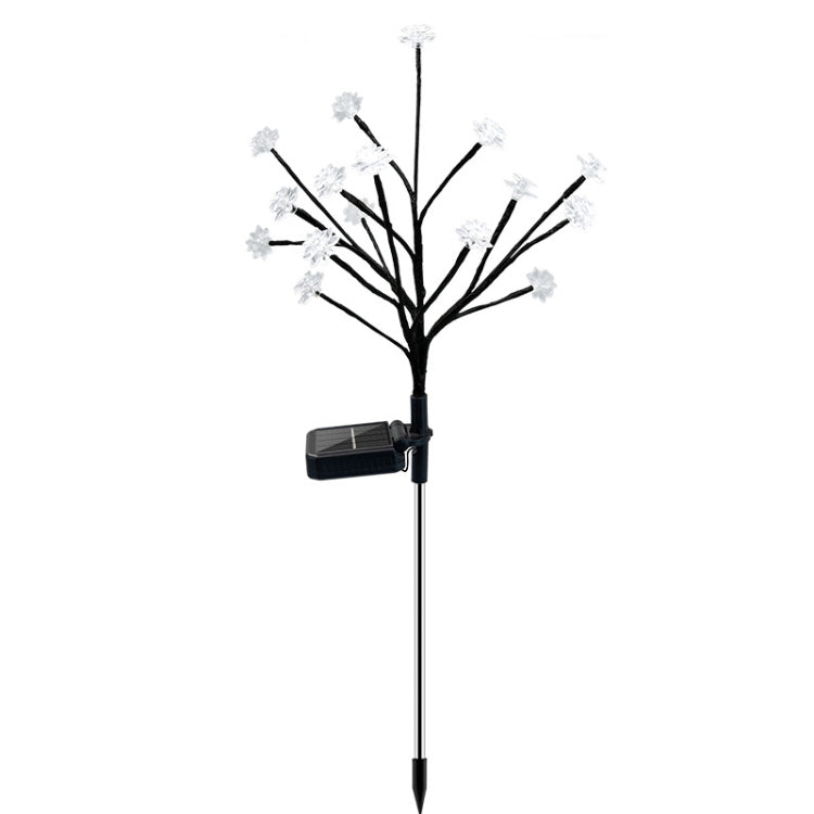 16 LED Solar Tree Branch Lotus Lamp Outdoor Garden Lawn Light - Solar Lights by buy2fix | Online Shopping UK | buy2fix