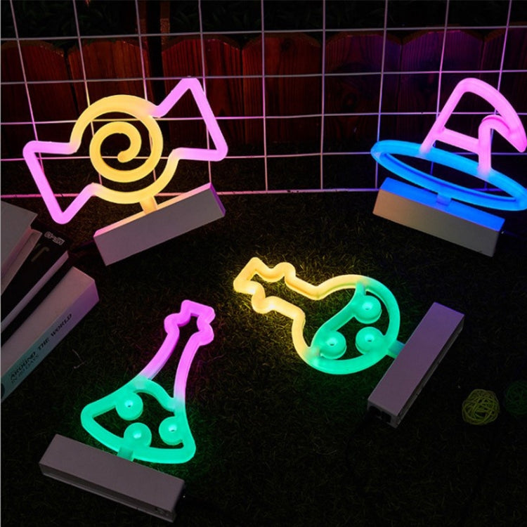LED Neon Light Festive Atmosphere Decoration Lights Bar Shop Decoration Lights(Eye) by buy2fix