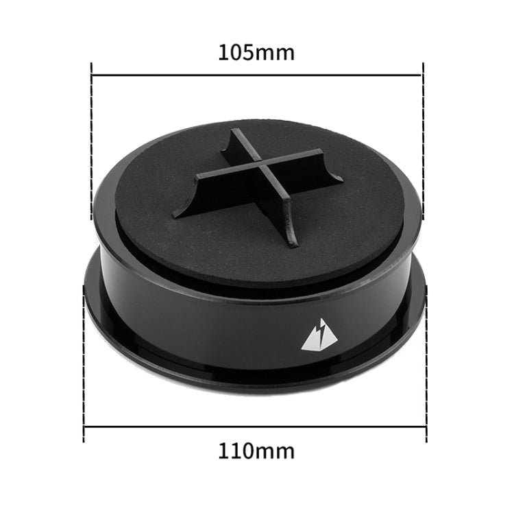 For HomePod Mini Bluetooth Speaker Storage Stand Bracket(Black) - Speaker Bracket by buy2fix | Online Shopping UK | buy2fix