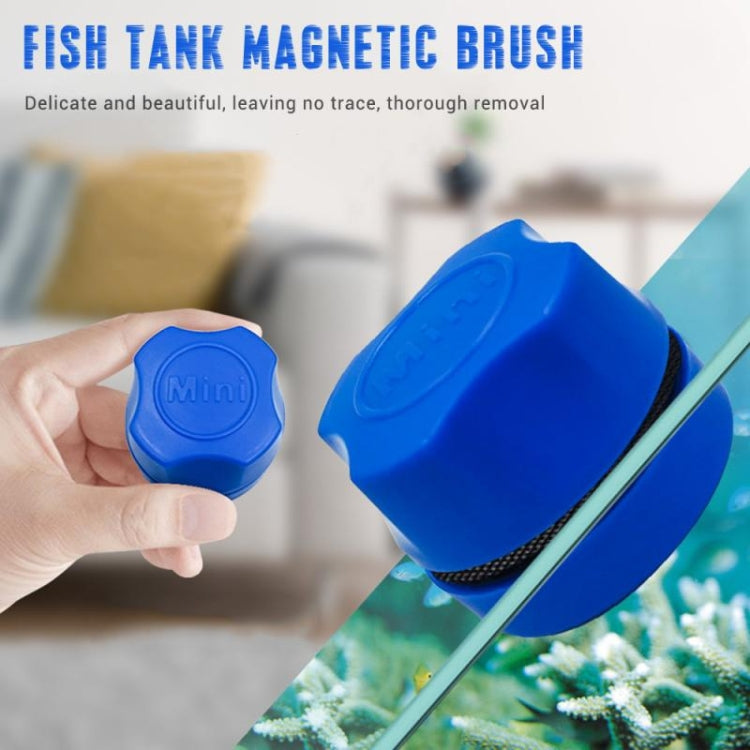 Aquarium Double-Sided Magnetic Cleaning Brush(Black) - Cleaning Tools by buy2fix | Online Shopping UK | buy2fix