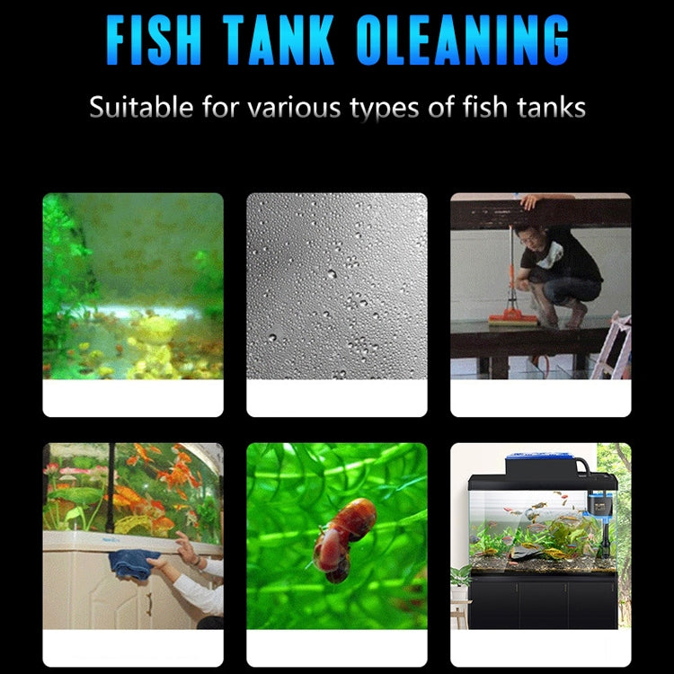 Aquarium Double-Sided Magnetic Cleaning Brush(Black) - Cleaning Tools by buy2fix | Online Shopping UK | buy2fix
