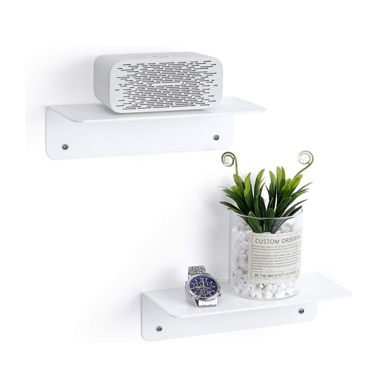 2pcs /Set Household Speaker Wall Bracket Surveillance Camera Bracket(Transparent) - Speaker Bracket by buy2fix | Online Shopping UK | buy2fix