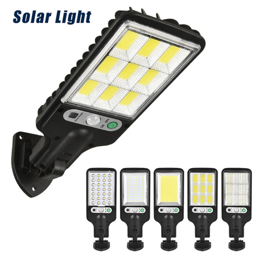 616 Solar Street Light LED Human Body Induction Garden Light, Spec: 108 COB No Remote Control by buy2fix