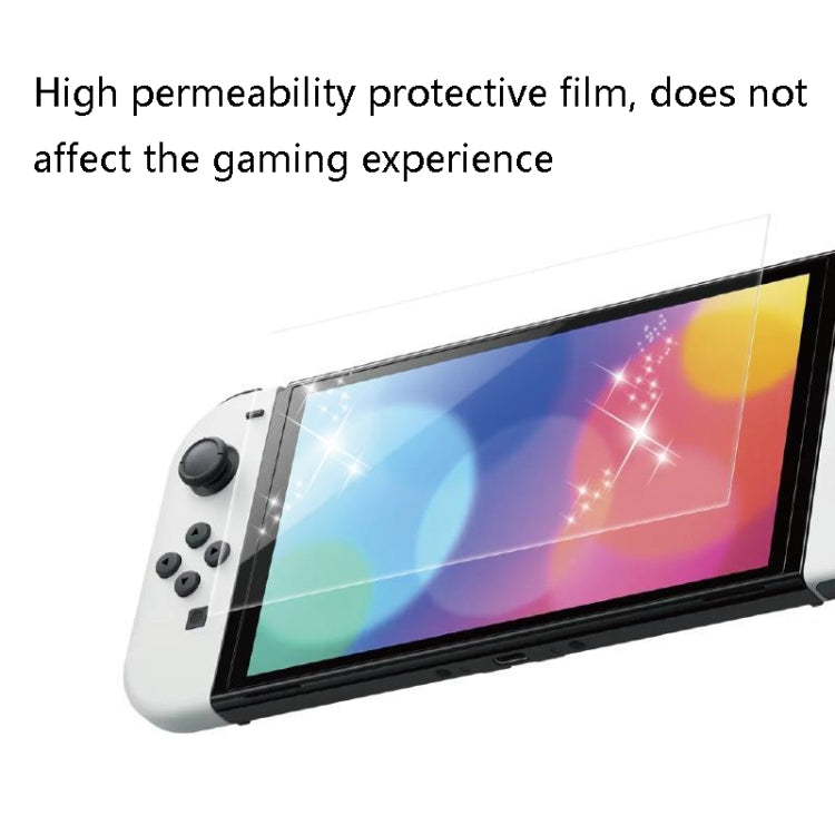 KJH NS-062 Game Consoles Anti-Fingerprint Screen Protective Film For Nintendo Switch OLED by KJH