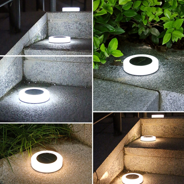 Solar Garden Waterproof Outdoor Fog Buried Lamp Stair Decoration(White Light) by buy2fix