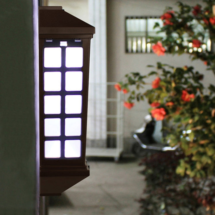 Solar Outdoor Long Panes Fence Wall Light Garden Decoration(Warm Light) by buy2fix