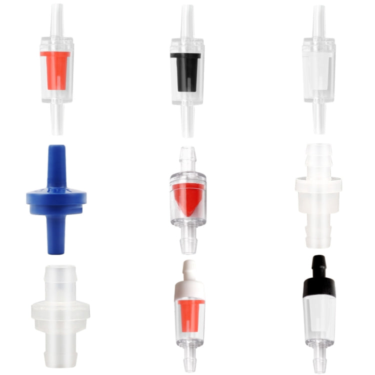 20 PCS Fish Tank Oxygen Pump Trachea Check Valve, Specification: 8mm (Red) - Air Pumps by buy2fix | Online Shopping UK | buy2fix