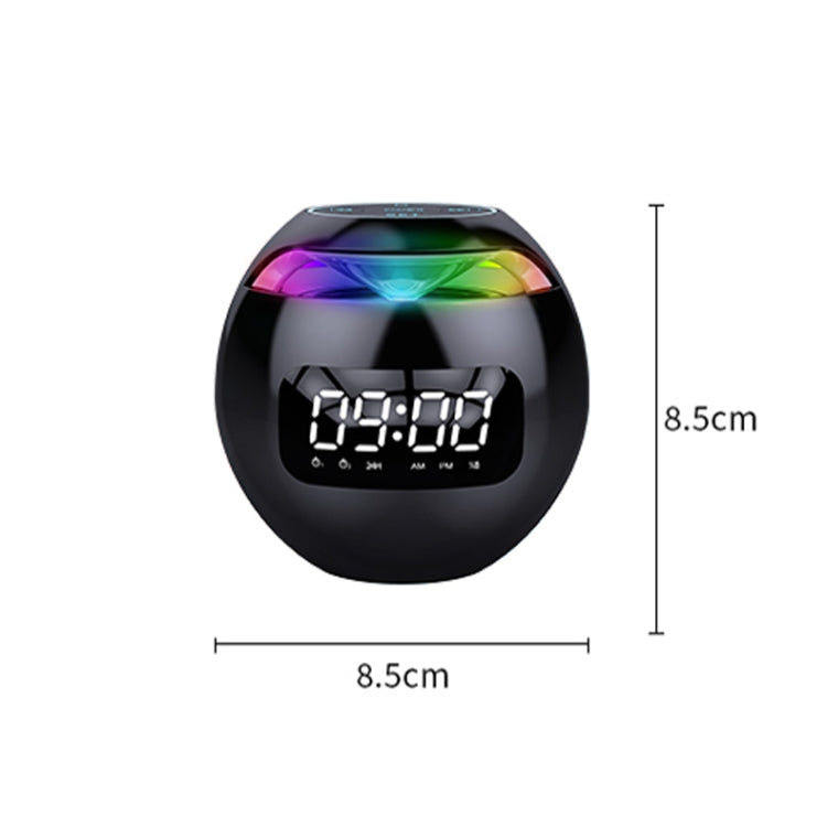 ZXL-G90 Portable Colorful Ball Bluetooth Speaker, Style: Sensor Version (Black) - Desktop Speaker by buy2fix | Online Shopping UK | buy2fix