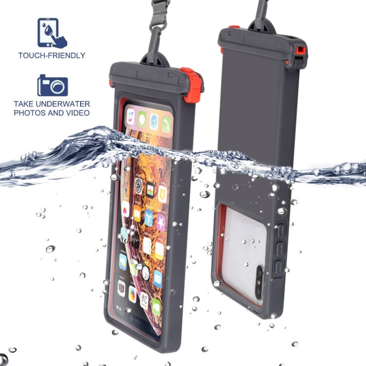 Multifunctional Plastic Anti-Drop Mobile Phone Waterproof Bag(Blue) - Waterproof Bag by buy2fix | Online Shopping UK | buy2fix