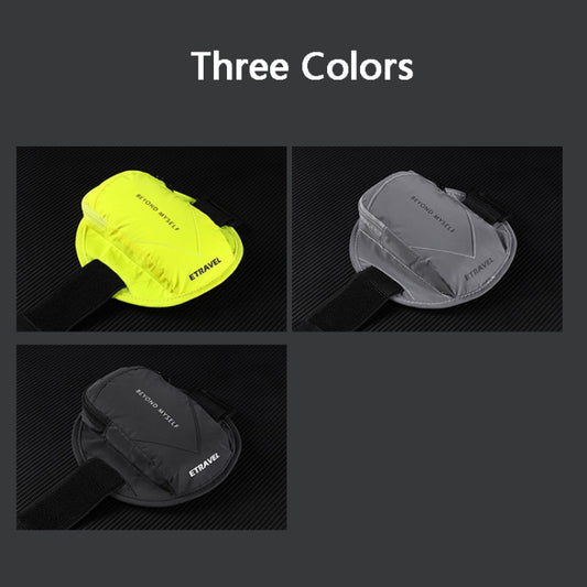 ETRAVEL SBB03 Outdoor Running Mobile Phone Wrist Arm Bag(Reflective Black) - Other by ETRAVEL | Online Shopping UK | buy2fix