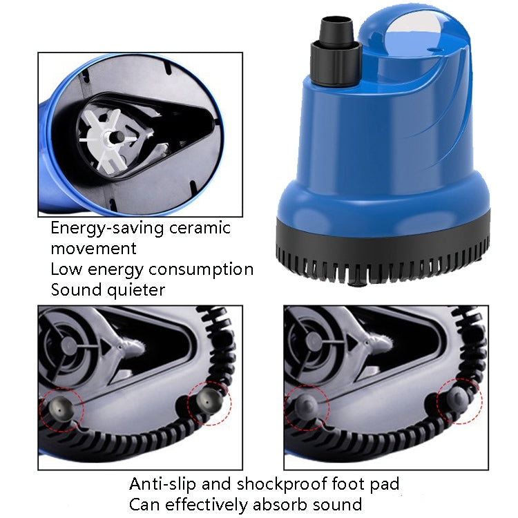 SUNSUN Fish Tank JGP Bottom Suction Water Filter Pump, CN Plug, Specification: 3000L 55W+20mmx2m Water Pipe - Air Pumps by buy2fix | Online Shopping UK | buy2fix