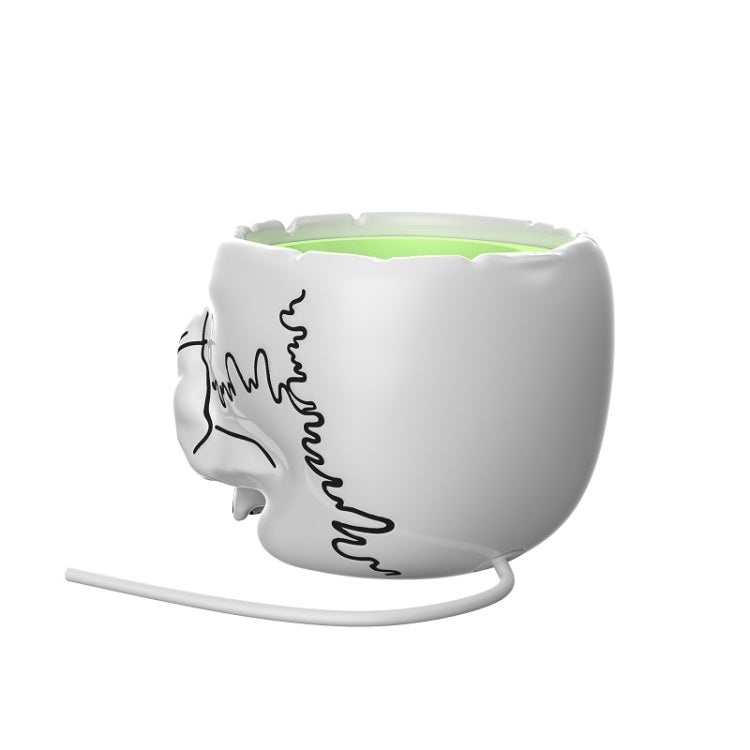 5 PCS Skull Desktop Storage Bracket For Apple Home Pod Mini(White) - Speaker Bracket by buy2fix | Online Shopping UK | buy2fix