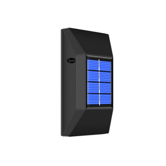 Outdoor Decorative Waterproof Solar Wall Light, Spec: 6 LEDs White Light by buy2fix