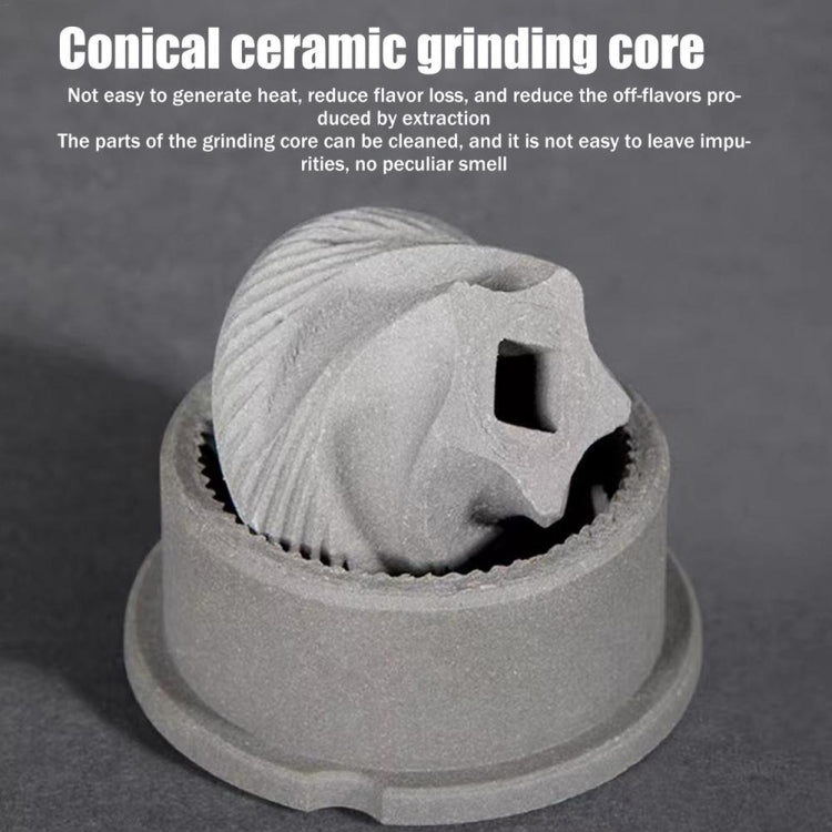 HB985 Portable Electric Grinding Coffee Machine(White) - Coffee Machine & Accessories by buy2fix | Online Shopping UK | buy2fix