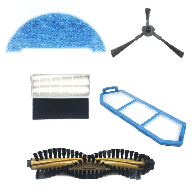 3pairs Side Brush Sweeper Accessories For Ilife A4 - For ILIFE Accessories by buy2fix | Online Shopping UK | buy2fix