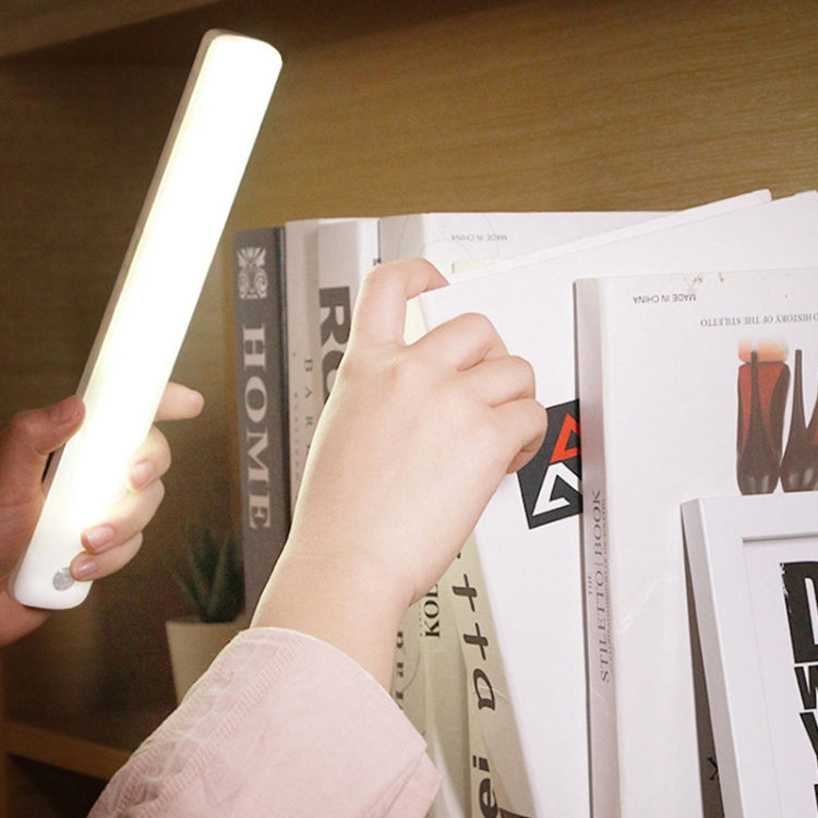 Magnetic Rechargeable Cabinet Bedside Human Body Induction Lamp, Specification: 200 mAh Without Switch 15cm(Yellow Light) by buy2fix