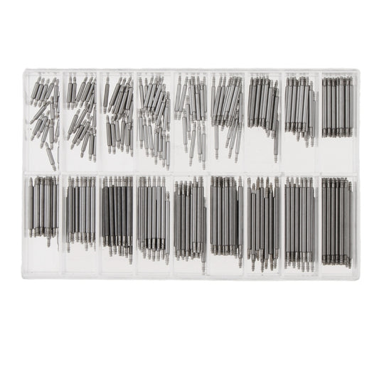 270 PCS / Box C015 8-25mm Stainless Steel Seamless Box Packing Spring Bar - Watch Parts & Tools by buy2fix | Online Shopping UK | buy2fix