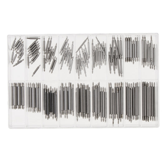 180 PCS / Box C014 8-25mm Stainless Steel Seamless Box Packing Spring Bar - Watch Parts & Tools by buy2fix | Online Shopping UK | buy2fix