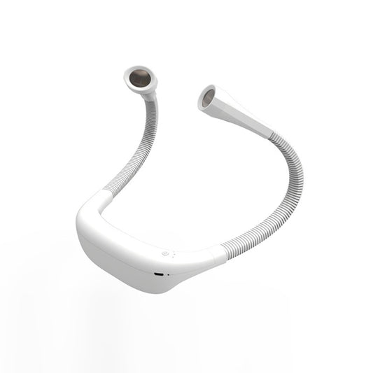 Hanging Neck Lamp Student Eye Protection Led Reading Lamp USB Rechargeable Book Lamp(White) by buy2fix