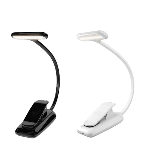 8021 Mini Book Clip Light LED Music Score Eye Protection Reading Lamp(Black) by buy2fix