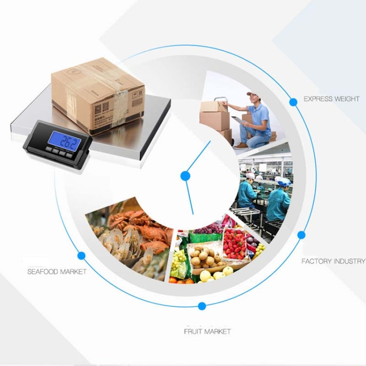 180kg / 0.1kg Wireless Transmission Split Scale Electronic Scale Portable Express Scale Animal Scale,CN Plug by buy2fix