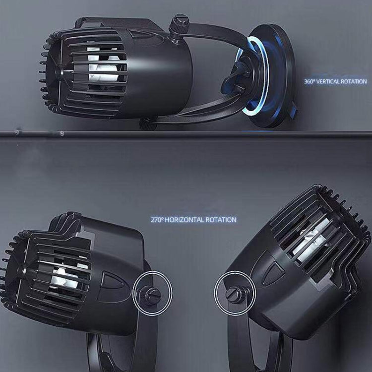 ZHIYANG Aquarium Fish Tank Wave Pump, EU Plug 220V(ZY-600M Black) - Air Pumps by buy2fix | Online Shopping UK | buy2fix