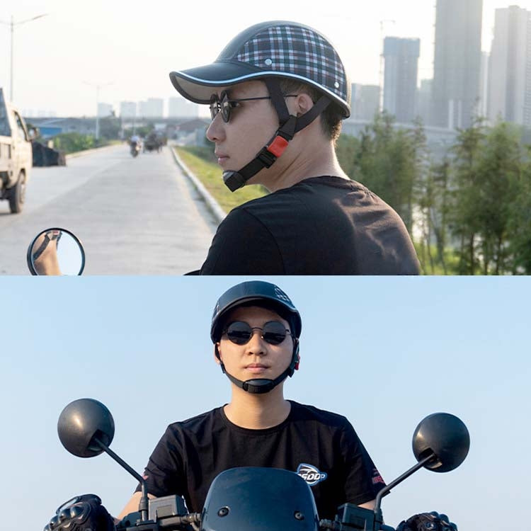 BSDDP A0322 Summer Half Helmet Lightweight Safety Helmet(Orange) - Protective Helmet & Masks by BSDDP | Online Shopping UK | buy2fix