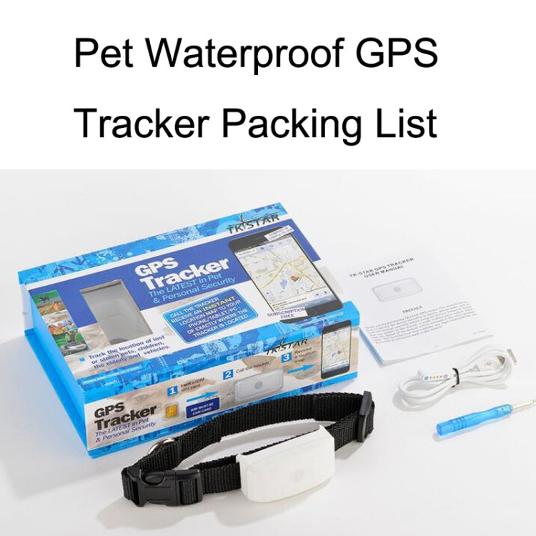 TK911 2G Pet Waterproof GPS Tracker by buy2fix