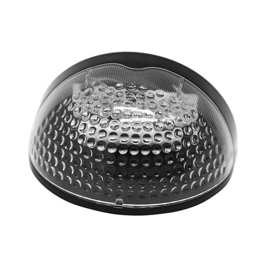 N760B 6 LEDs Outdoor Solar Water Drop Two-color Fence Light(Black Shell) by buy2fix