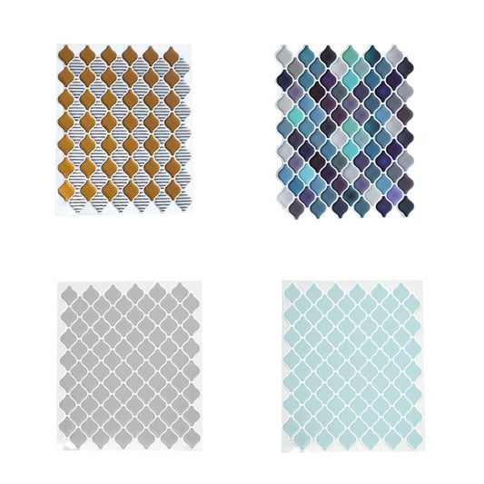 Home 3D Stereo Waterproof Crystal Epoxy Wall Sticker(YJC0041Y) by buy2fix